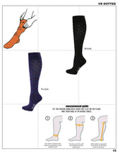 Load image into Gallery viewer, DOTTED - Custom Fitted Unisex Medical Grade Compression Socks.
