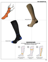 Load image into Gallery viewer, ESSENTIAL - Custom Fitted Unisex Medical Grade Compression Socks.
