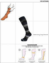 Load image into Gallery viewer, GOTHAM+ - Custom Fitted Unisex Medical Grade Compression Socks.
