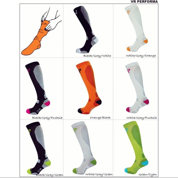 PERFORMA - Custom Fitted Unisex Medical Grade Compression Socks.