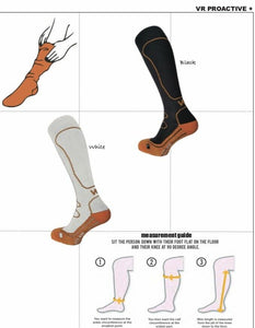 PROACTIVE + - Custom Fitted Unisex Medical Grade Compression Socks